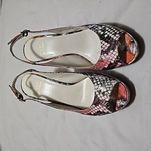 Stuart Weitzman pumps.